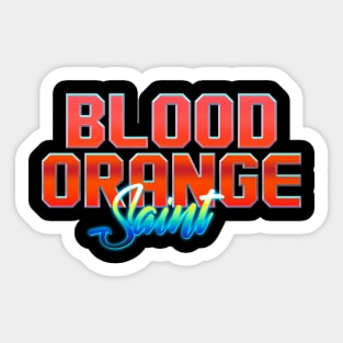 Saint Blood Orange Sticker